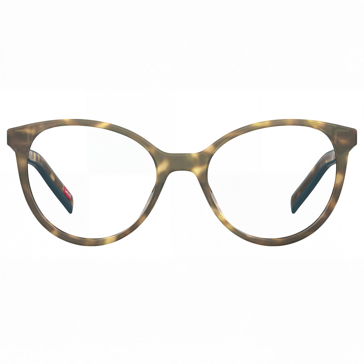 Levi's Demo Lenses Round Eyeglasses for Women, Plastic 51mm, Photo 2
