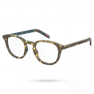 Levi's Havana Round Eyeglasses for Women, Plastic frame
