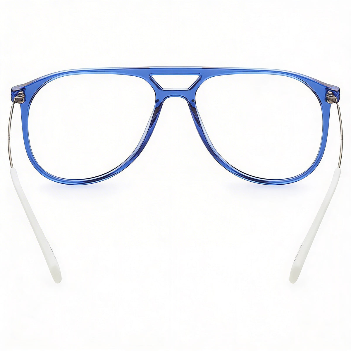 Levi's Lv 1000 Blue White Aviator Eyeglasses Unisex, Polyamide, Photo 3