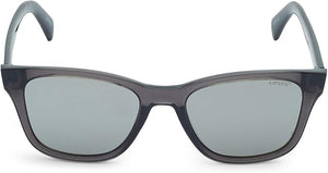 Levi's LV 1002/S KB7 T4 Square Unisex Sunglasses — front view, Plastic frame