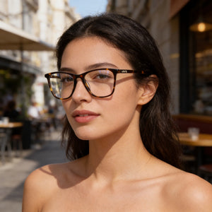 Levi's Lv 1003 Havana Eyeglasses Unisex — lifestyle wear, evening writing and late desk work