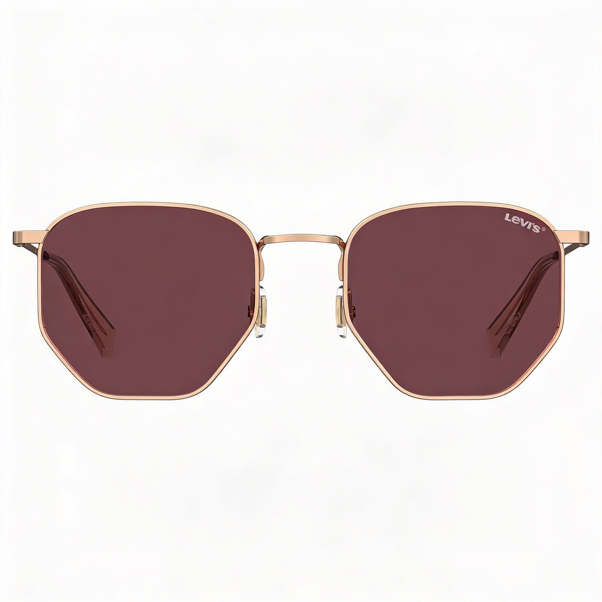 Levi's LV 1004/S Gold Copper Square Sunglasses for Men, 51mm, Photo 2
