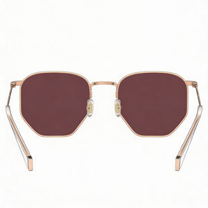 Levi's LV 1004/S Square Sunglasses Men — side view, Non-Polarized Pink lens