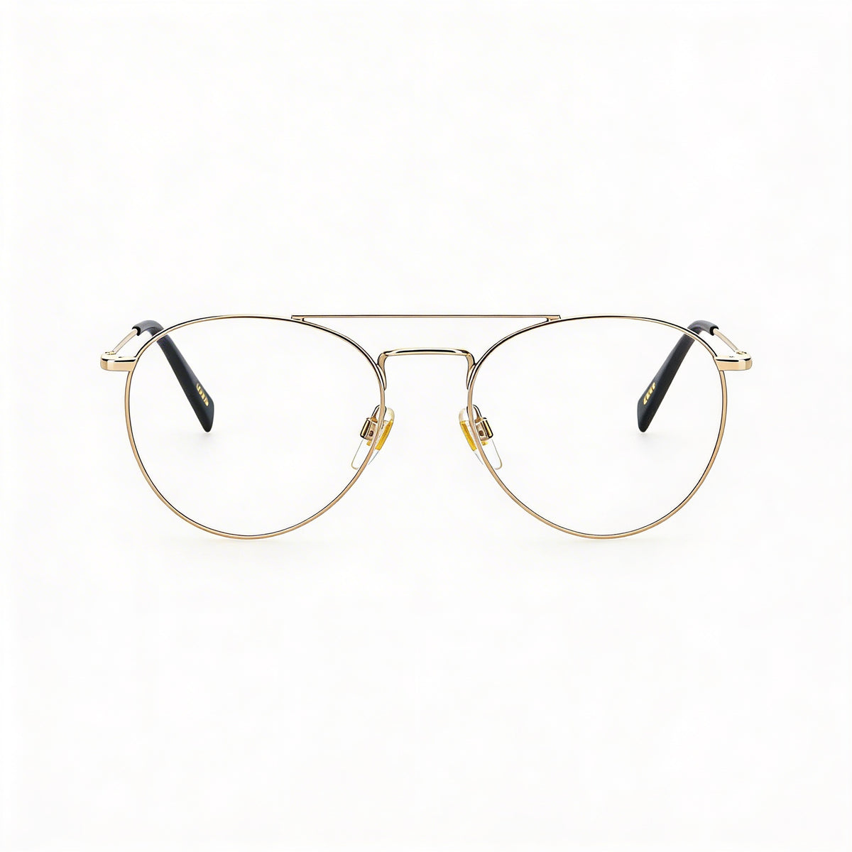Levi's LV 1006 Gold Aviator Eyeglasses Unisex, 54mm, Photo 2