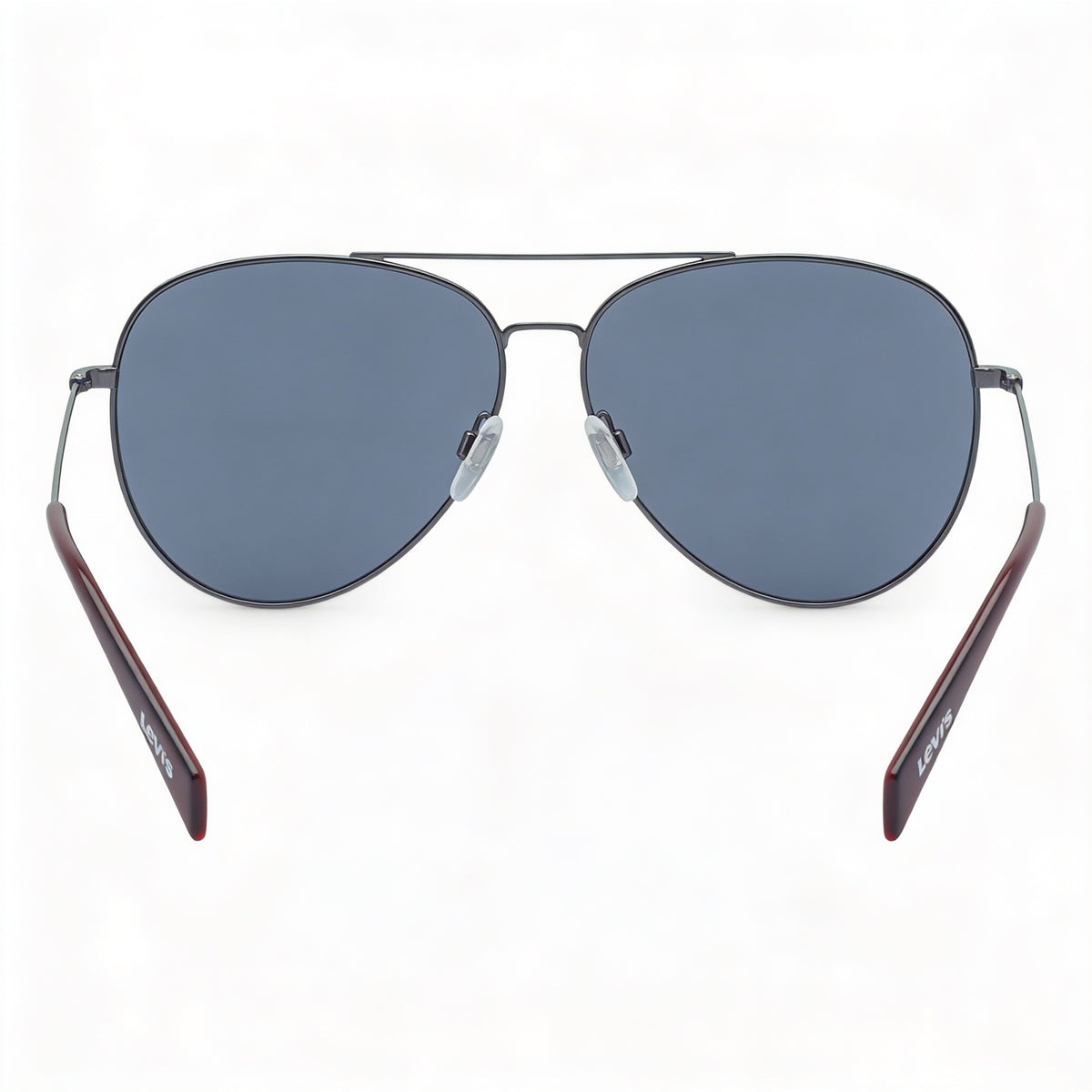 Levi’s Lv 1006/S Dark Ruthenium Red Aviator Sunglasses Unisex, 60mm, Photo 3