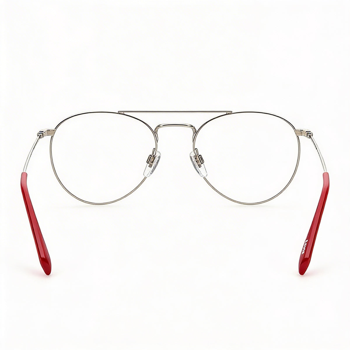 Levi's Lv 1006 Palladium Aviator Eyeglasses Unisex, Metal 52mm, Photo 3