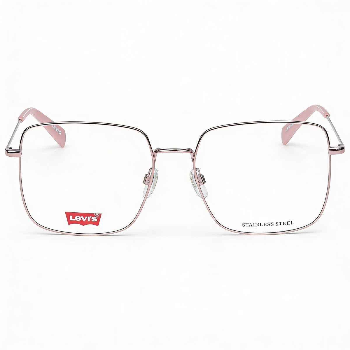 Levi's Lv 1010 Pink Rectangle Eyeglasses for Women, 54mm, Photo 2