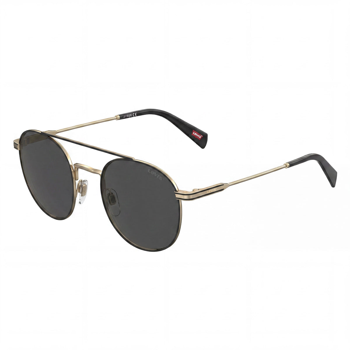 Gafas de sol redondas unisex Levi's Lv 1013/S doradas, 54 mm, Photo 1