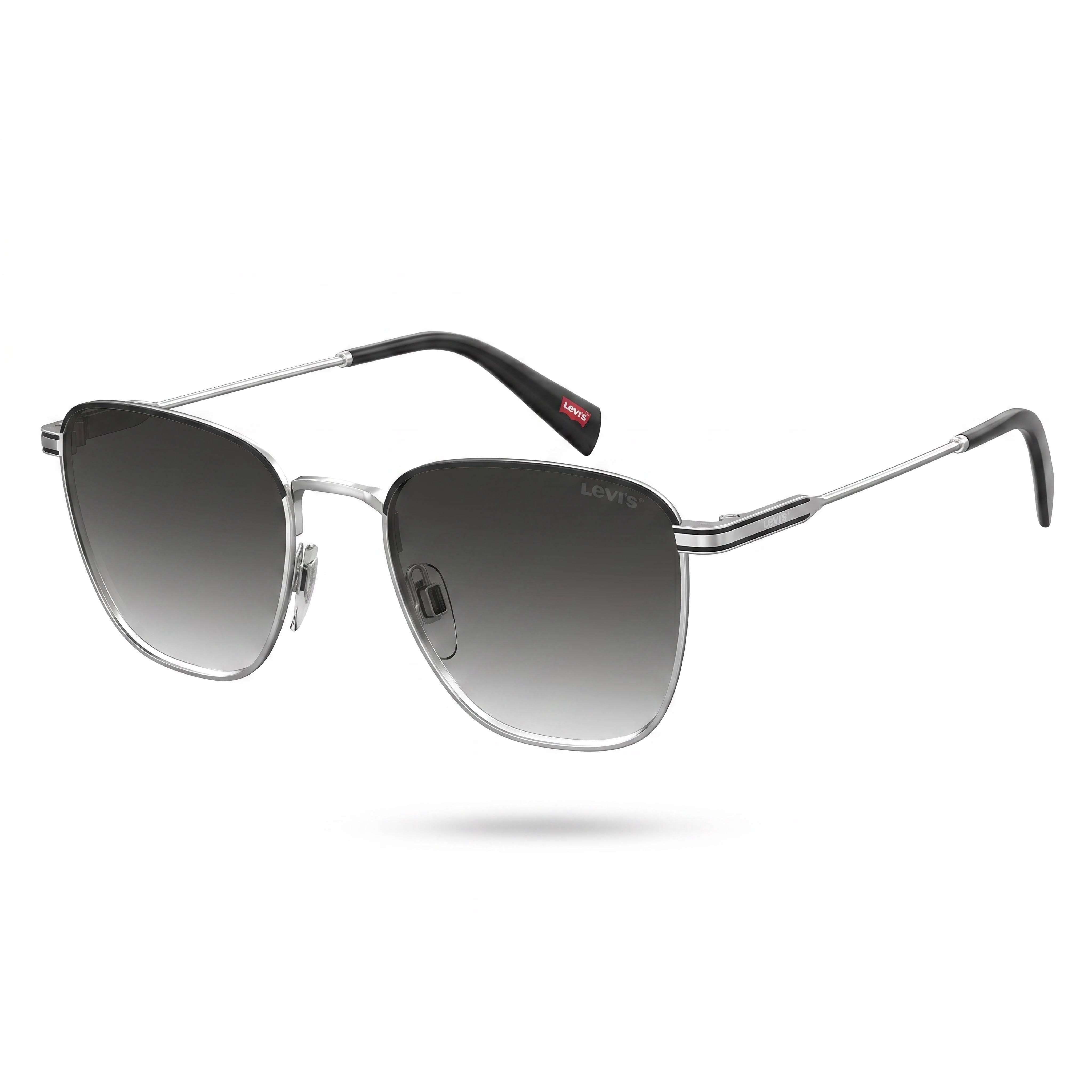 Levi's LV 1016/S Palladium Aviator Sunglasses Unisex, 52mm, Photo 1