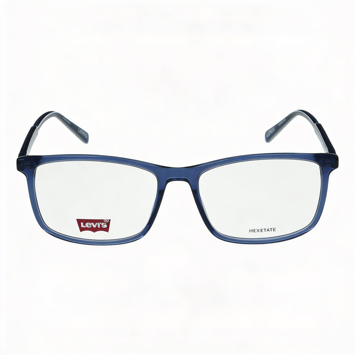 Levi's Lv 1018 Blue Rectangle Eyeglasses for Men, 55mm, Photo 2