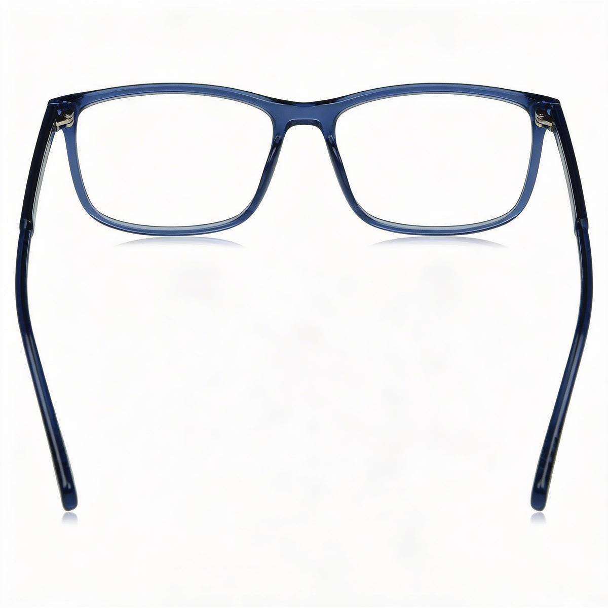 Levi's Lv 1018 Blue Rectangle Eyeglasses for Men, 55mm, Photo 3