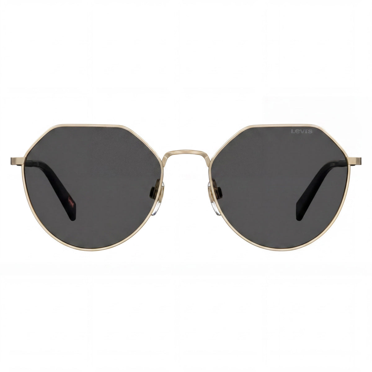 Gafas de sol octogonales para mujer Levi's Lv 1020/S en color dorado, 57 mm, Photo 2