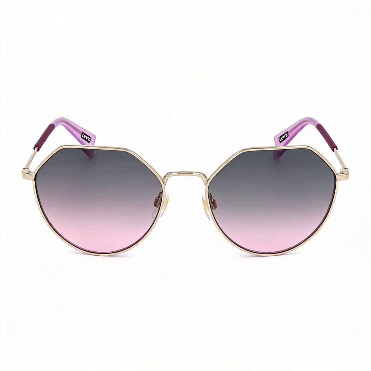 Gafas de sol redondas unisex Levi’s LV 1020/S moradas, 57mm, Photo 2