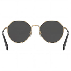 Levi's Lv 1020/S Round Sunglasses for Women — interior view, Non-Polarized lens detail