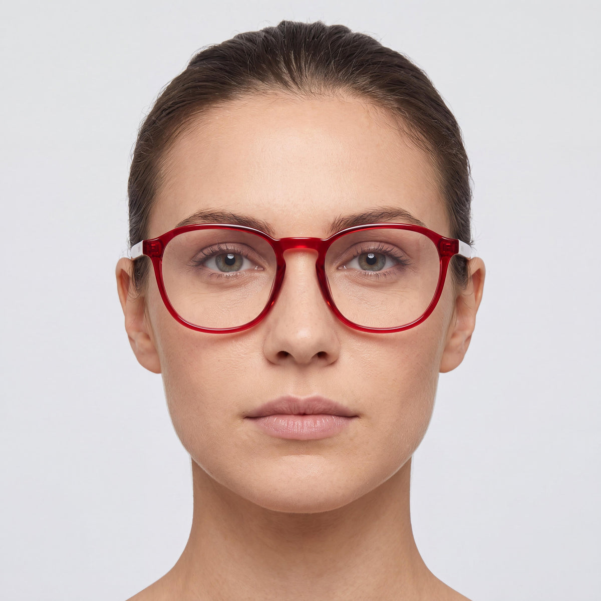 Montura de gafas Levi's Lv 1024 de plástico rojo para mujer, listas para lentes graduadas, lentes de 50mm, puente de 20mm, patillas de 145mm, Photo 3