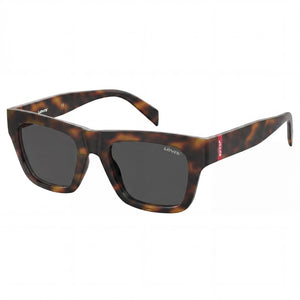 Levi's LV 1026/S Havana 2 Square Sunglasses Unisex, Havana 2 lens