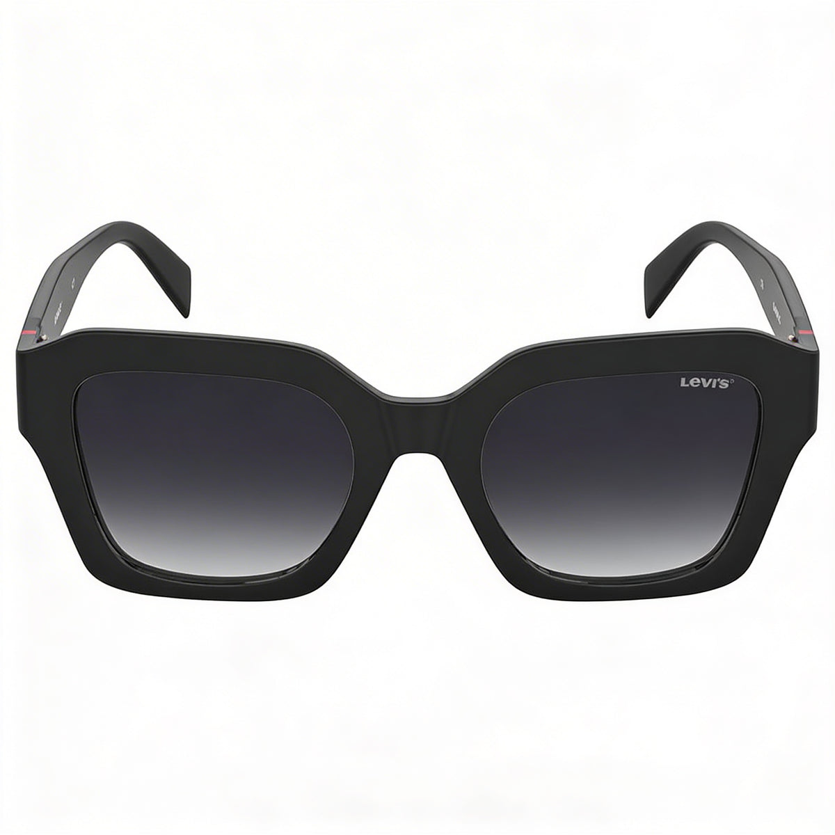 Levi's Classic LV 1027/S Black Square Sunglasses for Women, 53mm, Photo 2