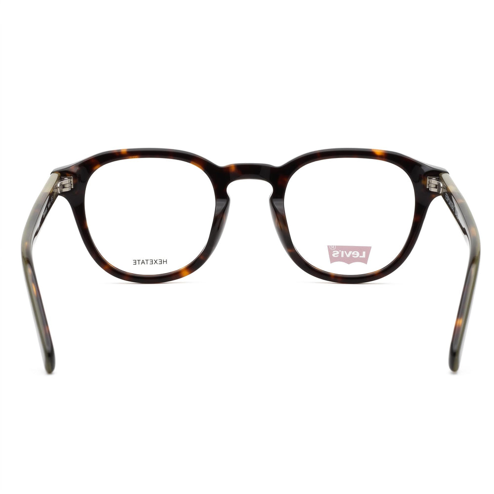 Levi's LV 1029 Square Eyeglasses for Men — front view, Acetate