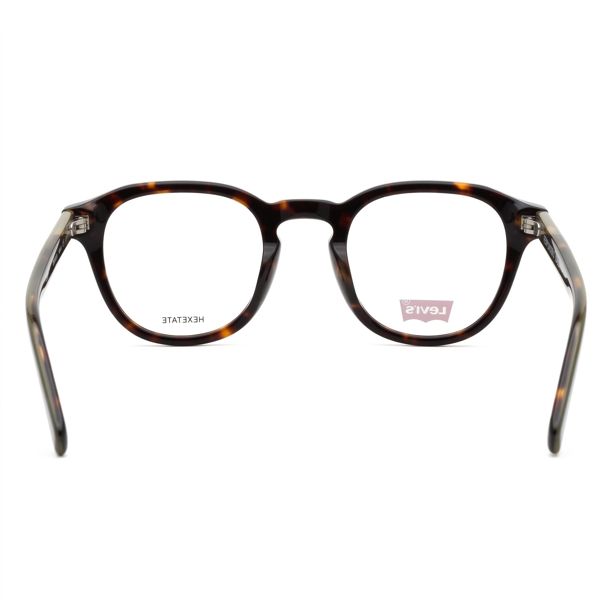Levi's LV 1029 Gafas Cuadradas Havana para Hombre, Acetato, Photo 2