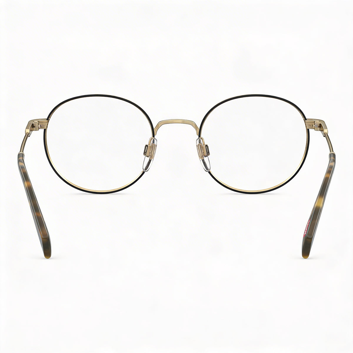 Levi's Lv 1030 Gold Round Eyeglasses Unisex, 48mm, Photo 4