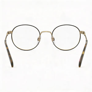 Levi's Lv 1030 Round Eyeglasses for Unisex — interior view, Polycarbonate demo lenses