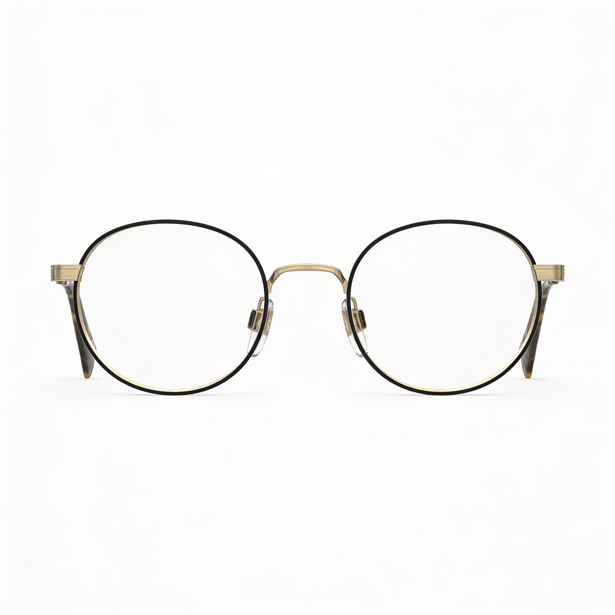 Levi's Lv 1030 Gold Round Eyeglasses Unisex, 48mm, Photo 3