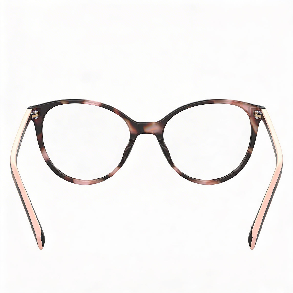 Levi's Lv 1031 Pink Havana Oval Eyeglasses for Women, 51mm, Photo 4