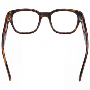 Levi's LV 1047 Square Eyeglasses for Women — interior view, Polycarbonate demo lenses