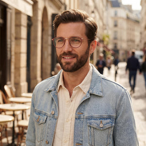 Levi's Lv 5001 Red Eyeglasses Men — lifestyle wear, office and screen work