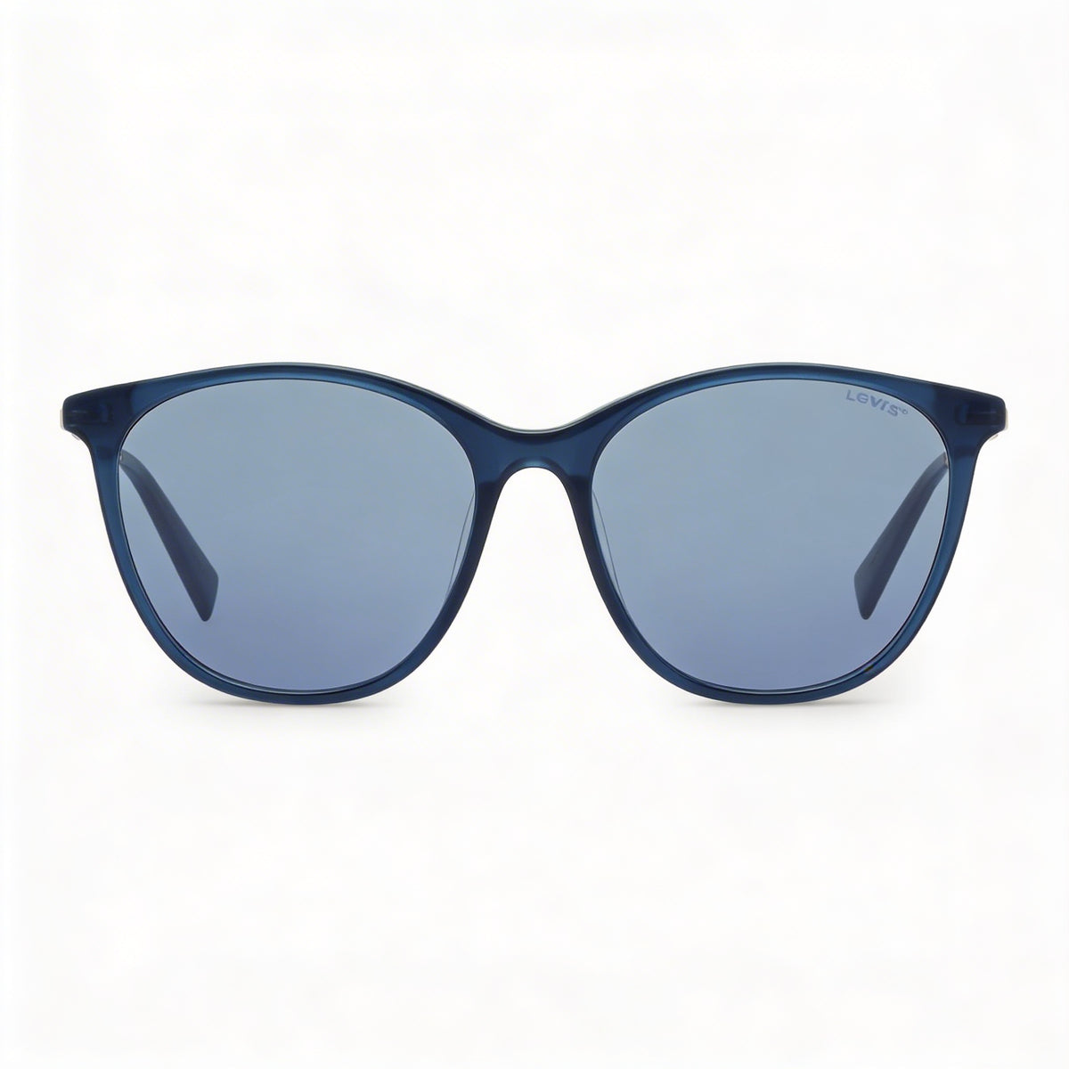 Levi’s Lv 5006/S Blue Oval Sunglasses for Women, 55mm, Photo 2