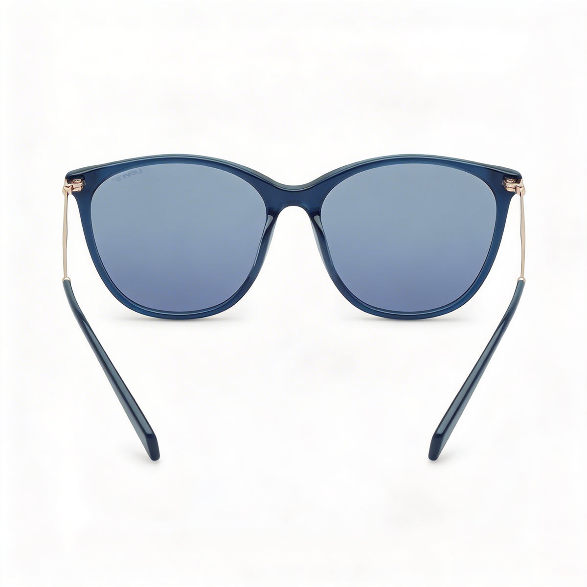 Levi’s Lv 5006/S Blue Oval Sunglasses for Women, 55mm, Photo 3