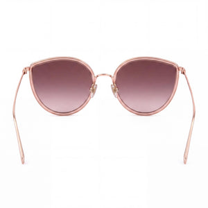 Levi's Lv 5011/S Cat Eye Sunglasses Women — side view, Non-Polarized Pink lens
