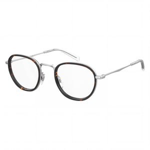 Levi's LV 5012 Havana Round Eyeglasses Unisex, Metal frame