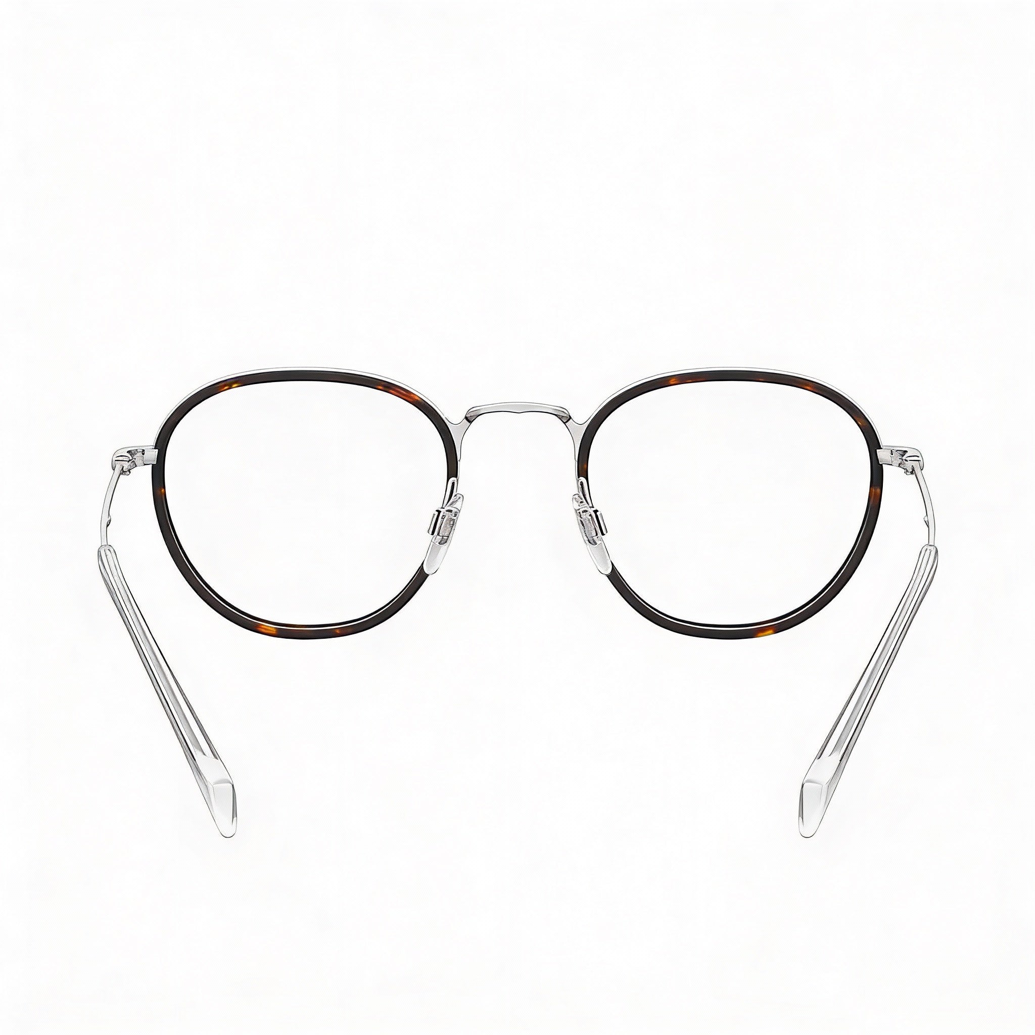 Levi's LV 5012 Dark Havana Round Eyeglasses Unisex, Metal 51mm, Photo 3