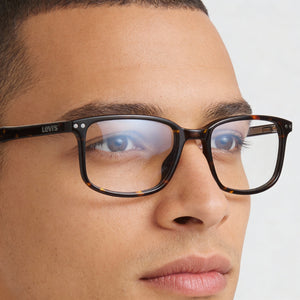 Levi's LV 5019 086 54 Havana Eyeglasses Men — lifestyle wear, office and reading