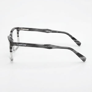 Levi's LV 5019 2W8 Rectangle Eyeglasses for Men — front view, Polymethyl Methacrylate