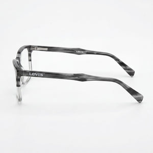 Levi's LV 5019 Rectangle Eyeglasses for Men — front view, Polymethyl Methacrylate