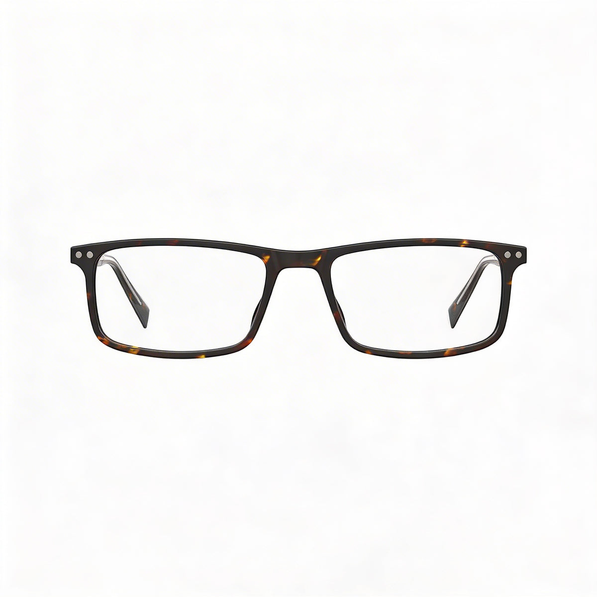 Levi’s LV 5020 Men's Dark Havana Rectangle Eyeglasses, 55mm, Photo 2