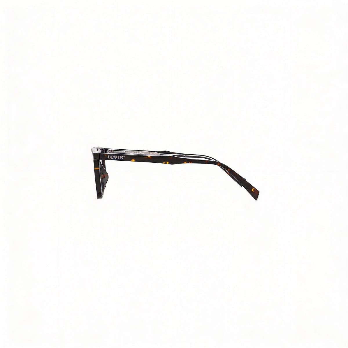 Levi’s LV 5020 Men's Dark Havana Rectangle Eyeglasses, 55mm, Photo 3