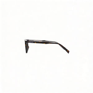 Levi’s LV 5020 Rectangle Eyeglasses Men — side view, Dark Havana Polymethyl Methacrylate temples