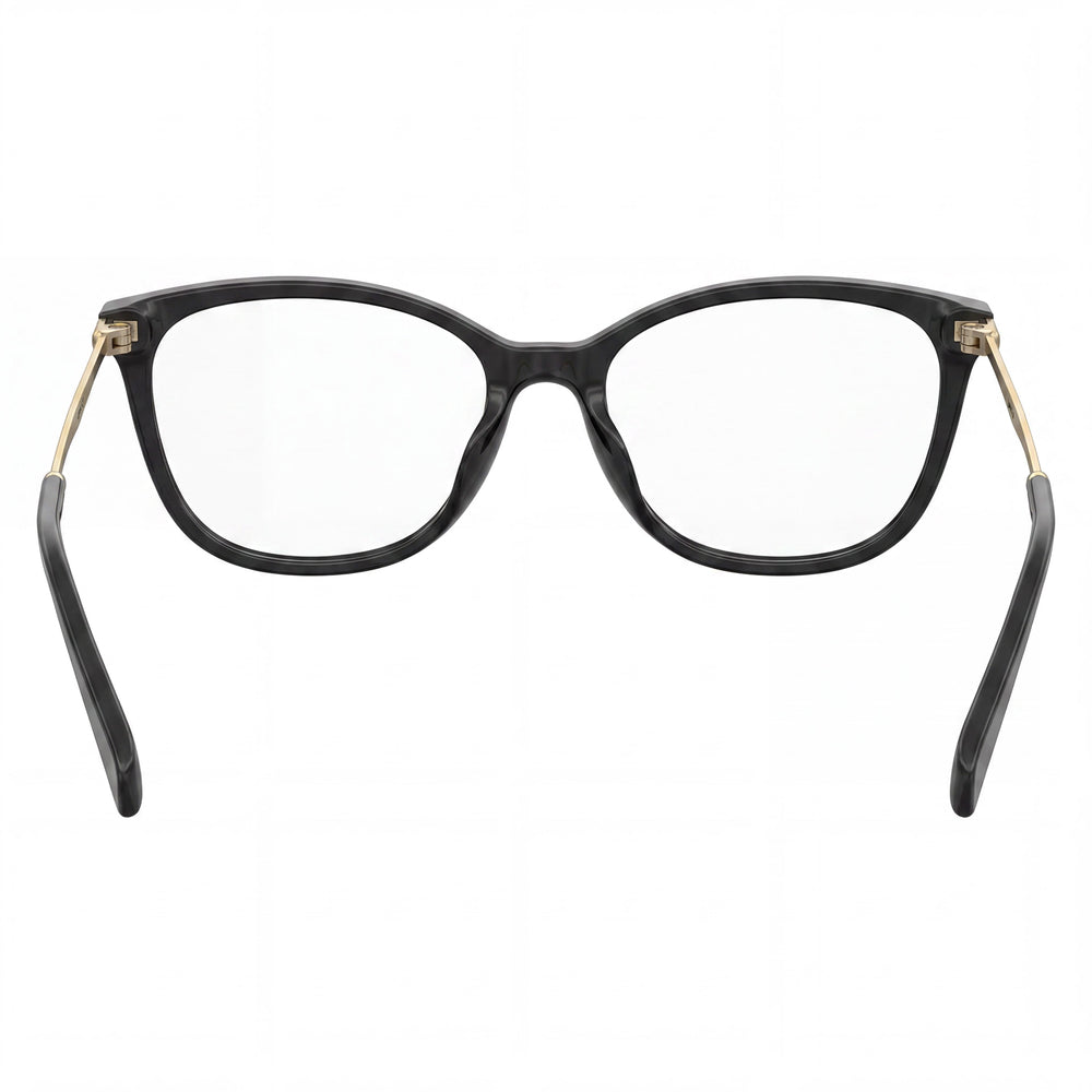 Levi's LV 5021 807 51 Square Eyeglasses Women — side view, Black temples
