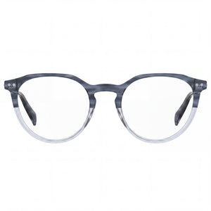 Levi's LV 5022 Round Eyeglasses for Women — front view, Plastic