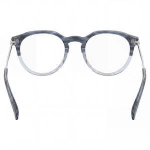 Levi's LV 5022 Round Eyeglasses for Women — interior view, Plastic demo lenses