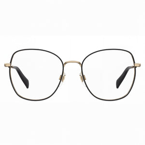 Levi's Lv 5023 Square Eyeglasses for Women — front view, Stainless Steel