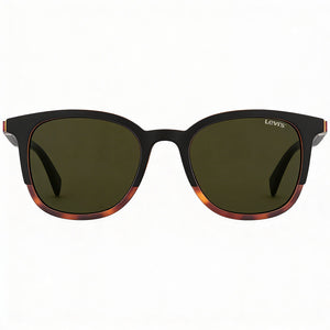 Levi's LV 5024/S Rectangle Sunglasses for Men — front view, Eco Polyamide frame