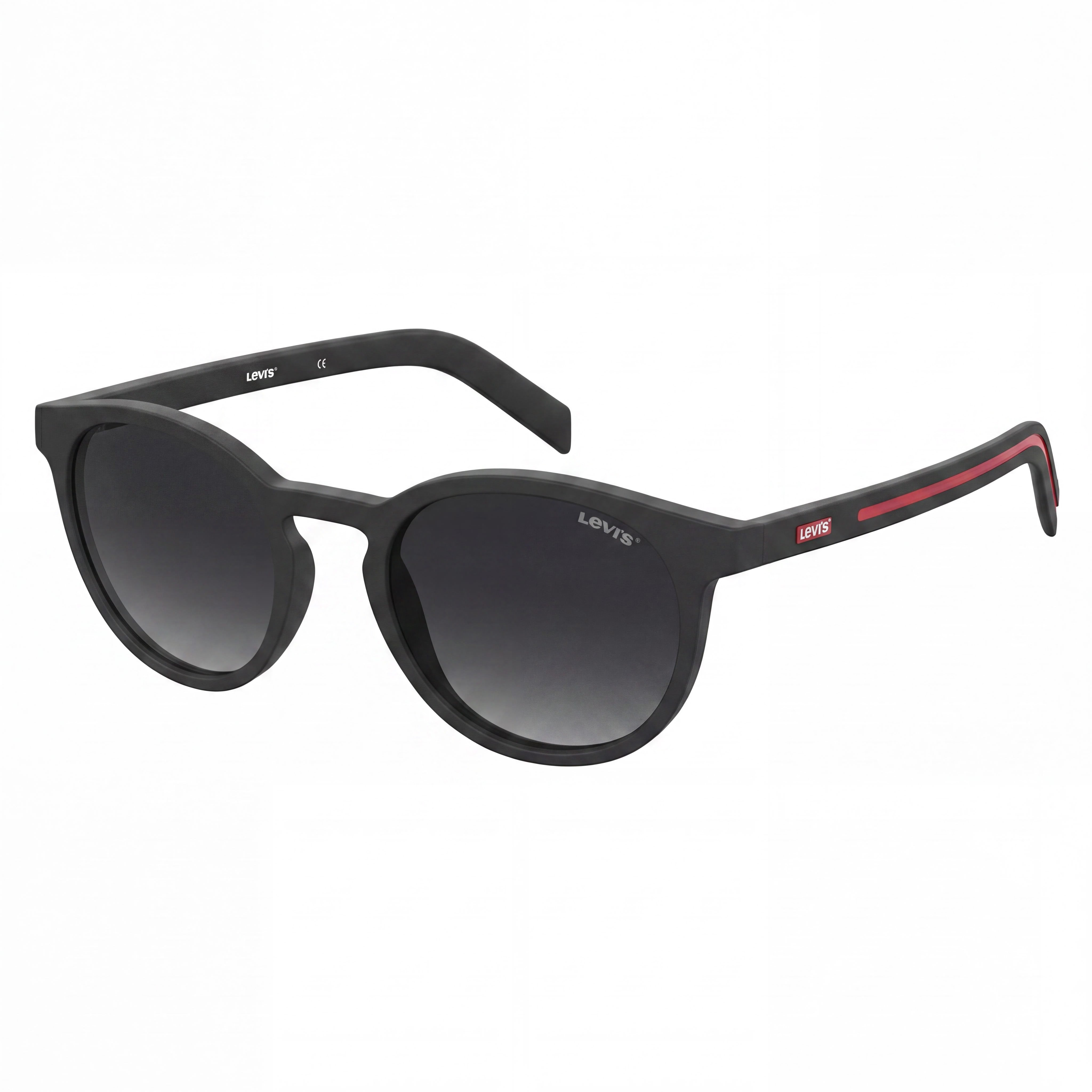 Levi's LV 5026/S Black Round Sunglasses for Women, 51mm, Photo 1