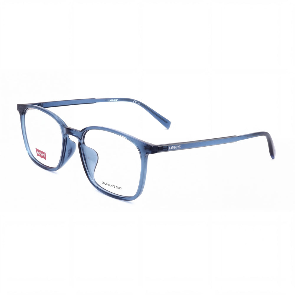 Levi's Lv 7071/F/Lev Blue Rectangle Eyeglasses for Men