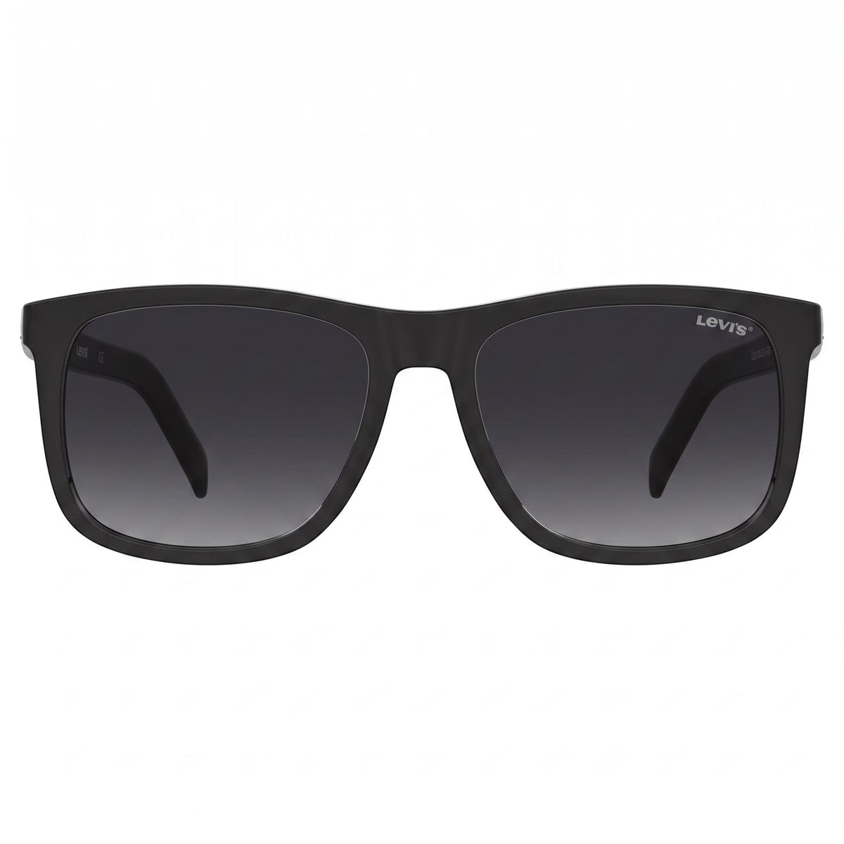 Gafas de sol rectangulares negras modernas de Levi's para mujer, 56 mm, Photo 2