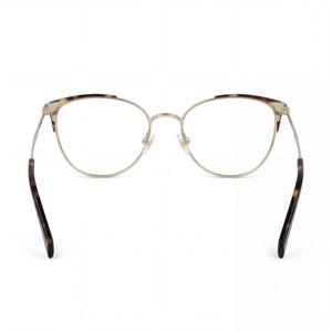 Levi's Modern Oval Eyeglasses for Women — interior view, Polycarbonate demo lenses