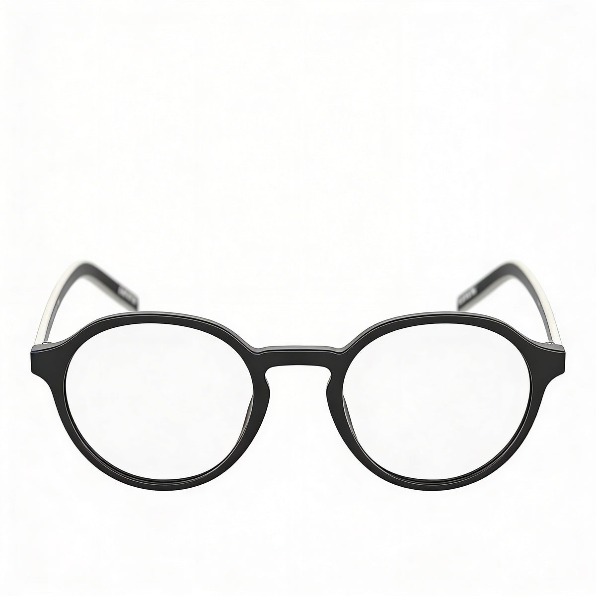 Levi's PANTHOS Round Black Eyeglasses for Men, Photo 2